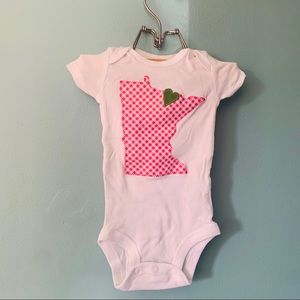 Heart Minnesota Onsie